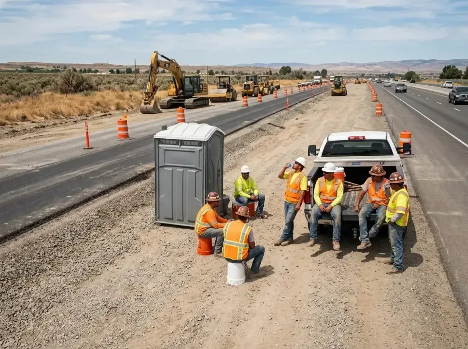highway-road-construction-crew-007 — frequently asked questions, Porta Potty and Restroom Rentals in Havre de Grace, MD